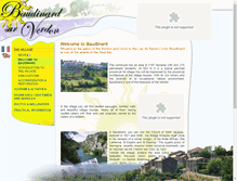 Tablet Screenshot of baudinard.fr